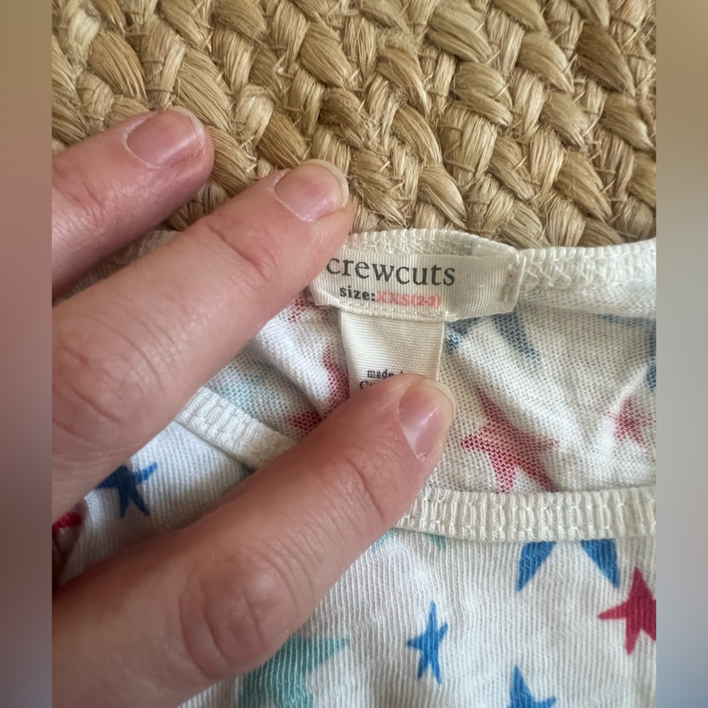 Crewcuts patriotic tank size 2-3 - Picture 2 of 3